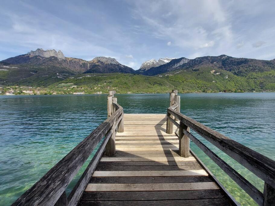 Charmant Et Spacieux Appartement A Quelques Pas Du Lac ดูแอ็งต์ ภายนอก รูปภาพ