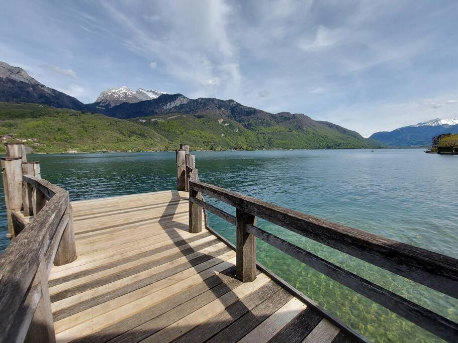 Charmant Et Spacieux Appartement A Quelques Pas Du Lac ดูแอ็งต์ ภายนอก รูปภาพ